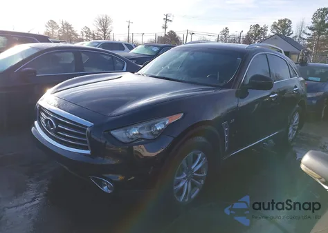 2015 Infiniti Qx70 из США, поврежденный, VIN JN8CS1MU2FM380393